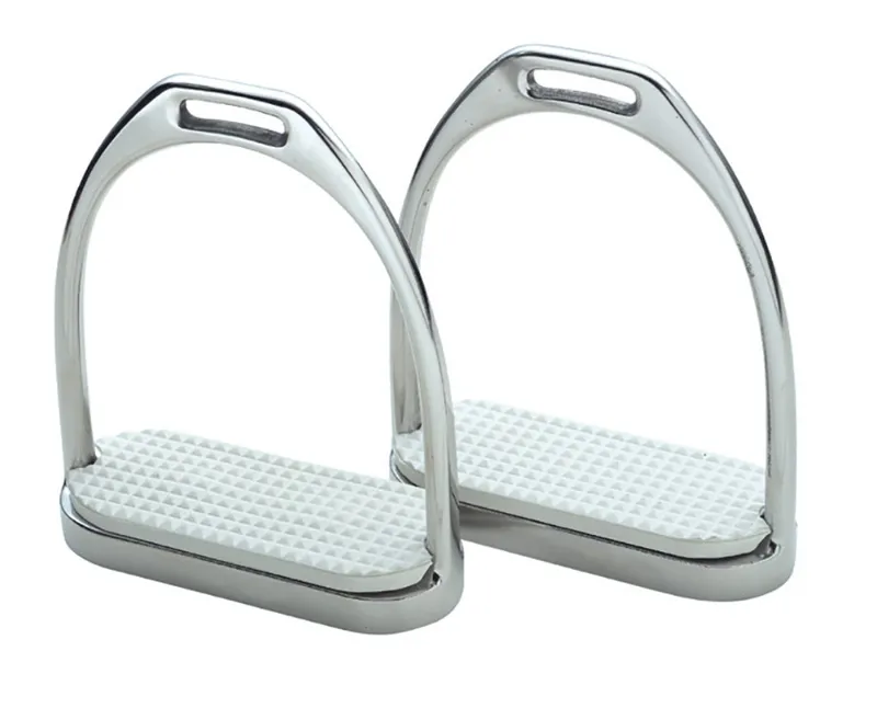 Shires Fillis Stirrups with White Tread